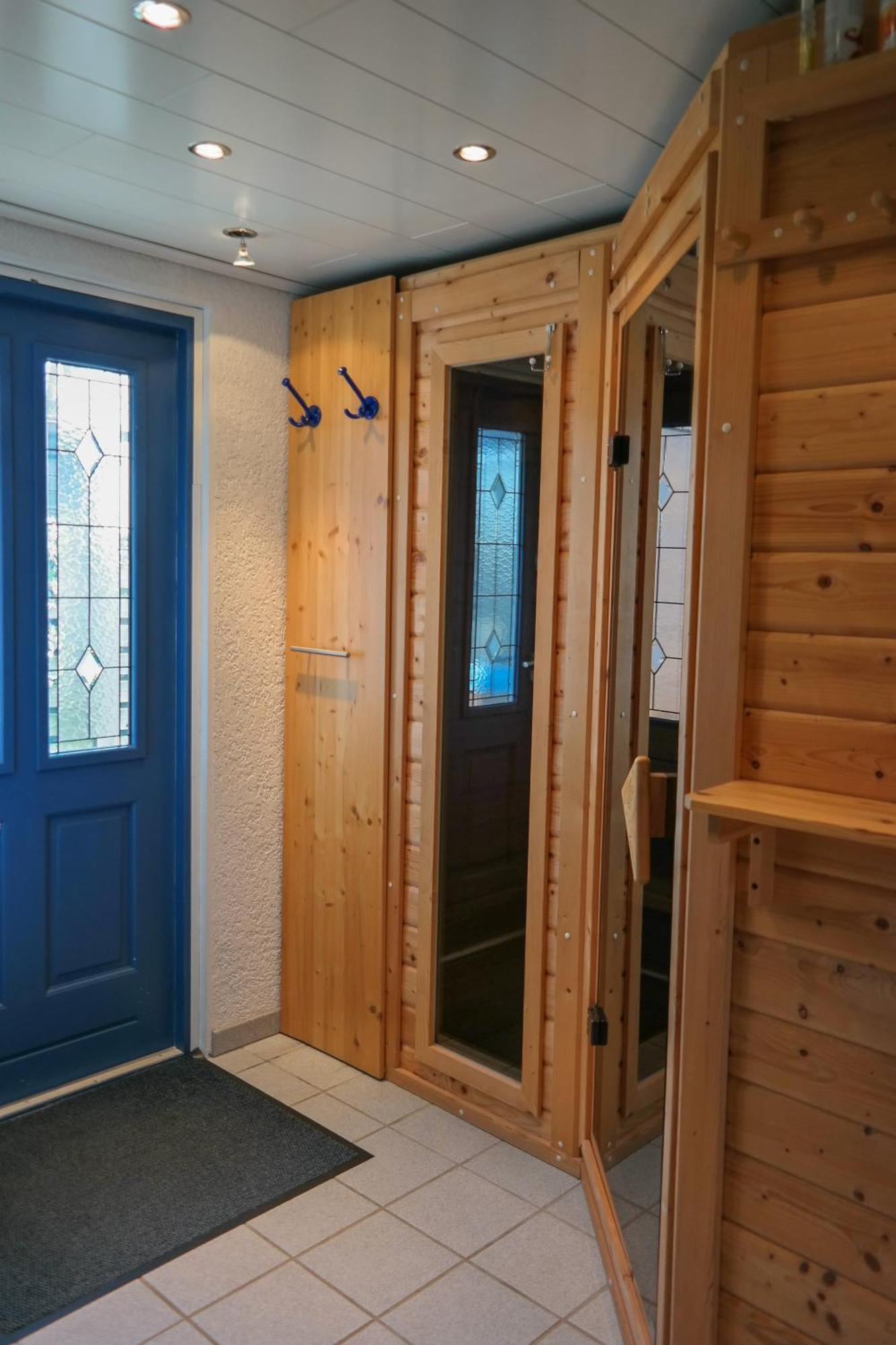 4pers House Christine w Sauna, Winter garden&fishing pier Anjum Exterior foto